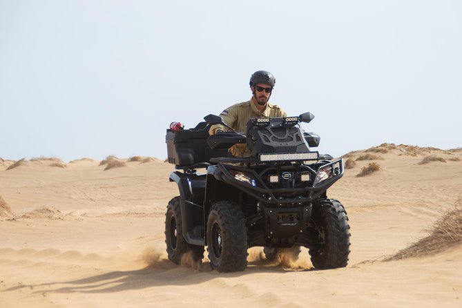 2h ATV 500cc 4x4 Quad Desert Adventure - Serra Negra: The Black Mountain and the Lunar-Style View