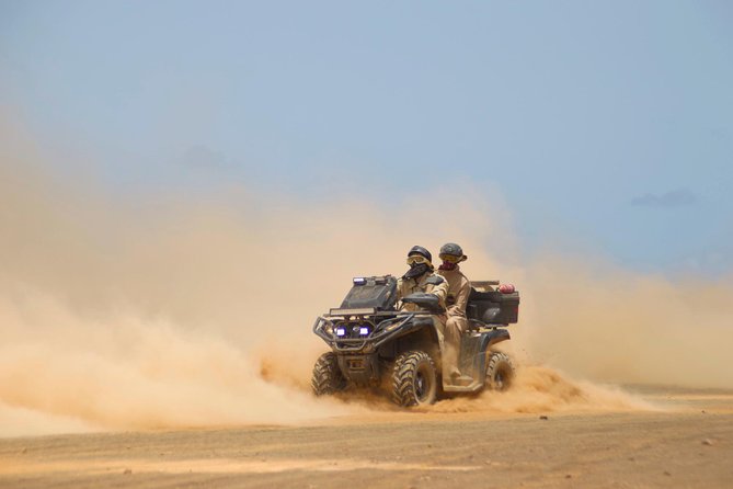 2h ATV 500cc 4x4 Quad Desert Adventure - Ponta Preta: Volcanic Rocks and Winter Wave Power