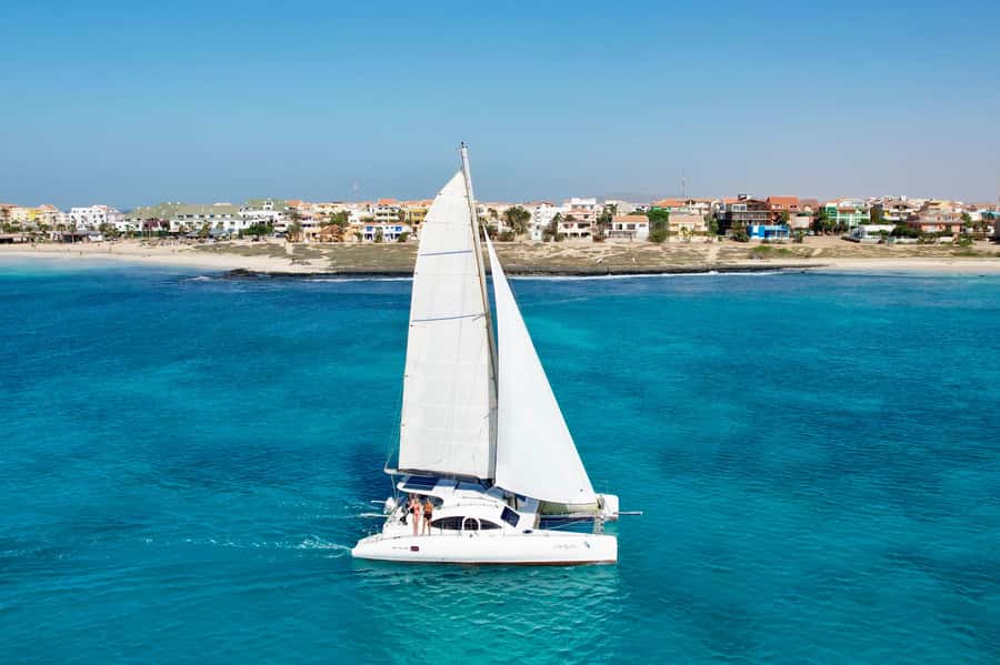 3-hour Catamaran Adventure on the waters of Sal Island - What the 3-hour Sal catamaran feels like