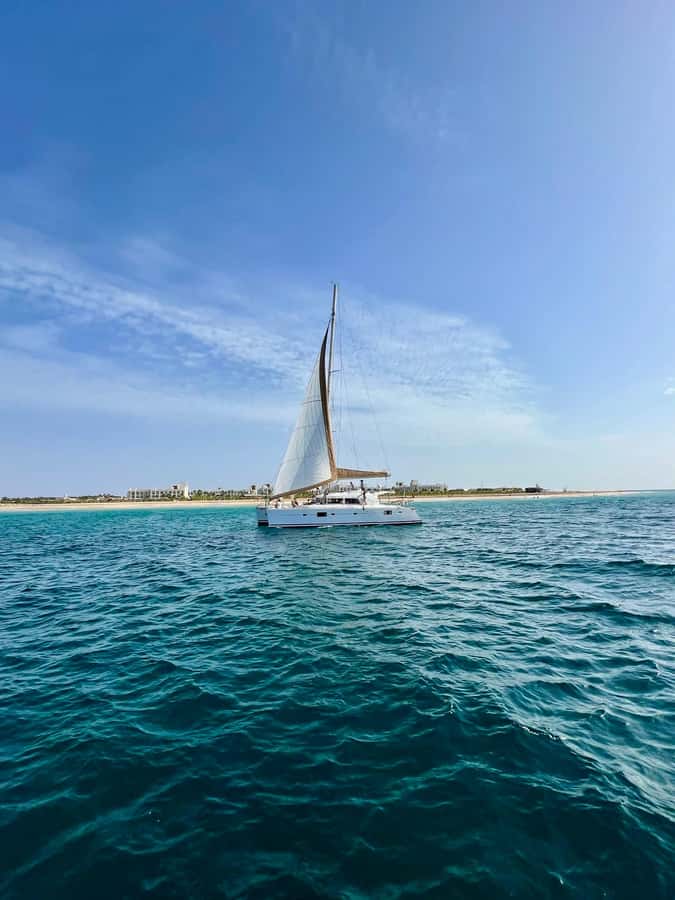 3-hour Catamaran Adventure on the waters of Sal Island - Transfers and the small-group pace