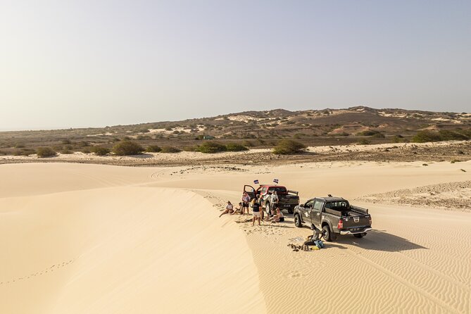 4WD Boa Vista group day tour south and north with sandboarding - Santa Monica Beach drive: the long coast, and when swimming makes sense
