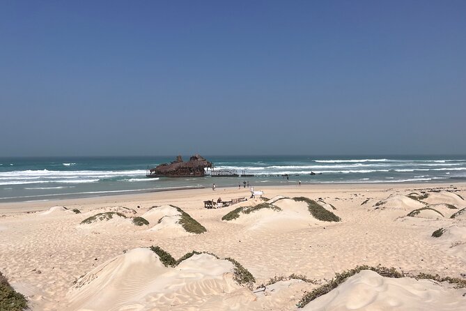 4WD Boa Vista group day tour south and north with sandboarding - Cabo Santa Maria shipwreck: off-road drama, then time for photos