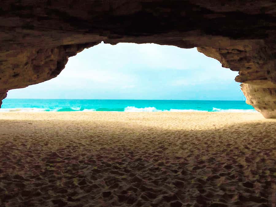 Boa Vista Island: Guided Santa Monica Beach & Caves Tour - Santa Monica Beach: white sand, clear water, and a real swim window