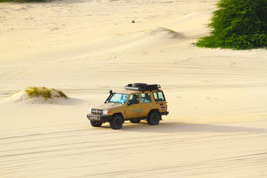 Boa Vista Jeep Expedition: Santa Monica & Desert (4-Hour) - Hotel pickup and the Toyota Landcruiser reality check