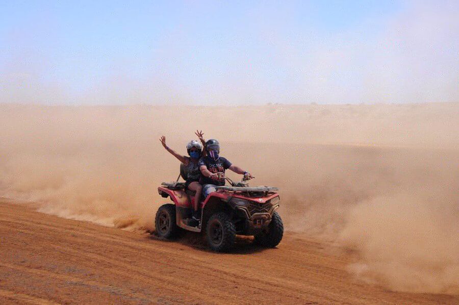 Boa Vista: Off-Road Quad Bike to Santa Monica & Caves - The automatic quad reality: what you can expect from 520cc