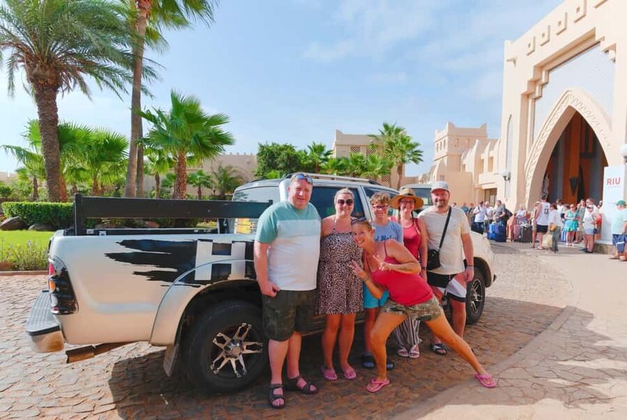 Boa Vista: Snorkeling at Gatas Bay & North East Tour - How the Morning Works, Pickup Truck to Praia das Gatas
