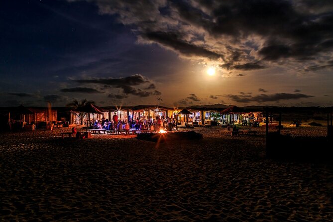 Boa Vista Sunset Dinner with Live Music - Live drumming and live band: how the show changes during the night