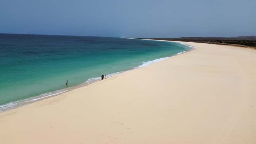 Boavista: 4x4 Island Tour, Santa Monica, Dune, Caves & Lunch - Varandinha beach caves: protected coast and sea turtle context