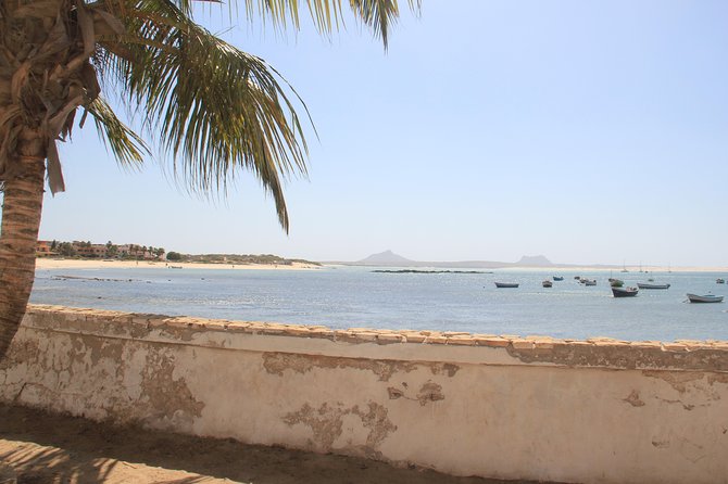 Combi Relax Tour - Stop 4: Sal Rei town walk, market hall, church, and harbor views