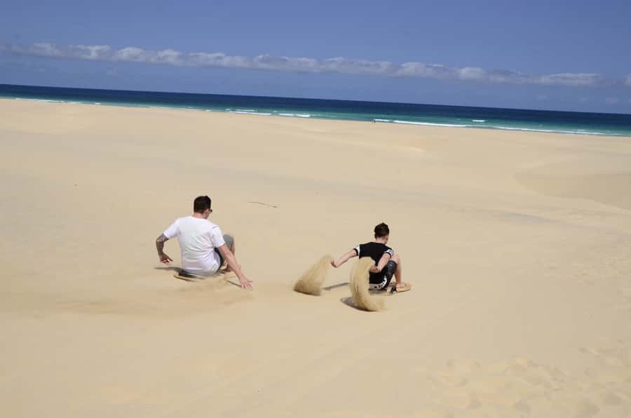 From Boa Vista: Sandboarding Adrenaline down the big Dunes - The Runs: What Sliding Down Big Dunes Really Means