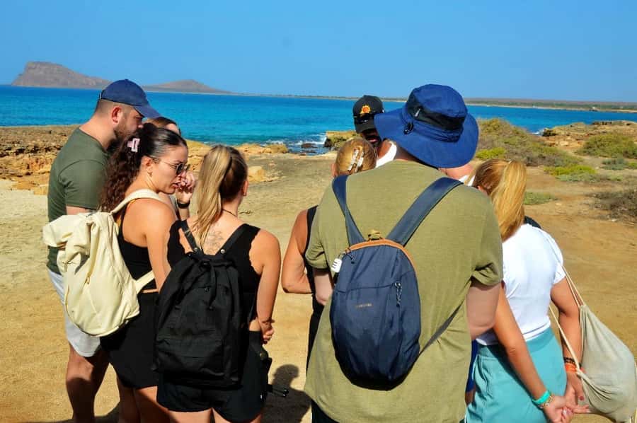 From Sal Island: Blue Eye, Salt Lake, Lemon Sharks, Palmeira - Pedra de Lume salt flats: float therapy in rough-sun conditions