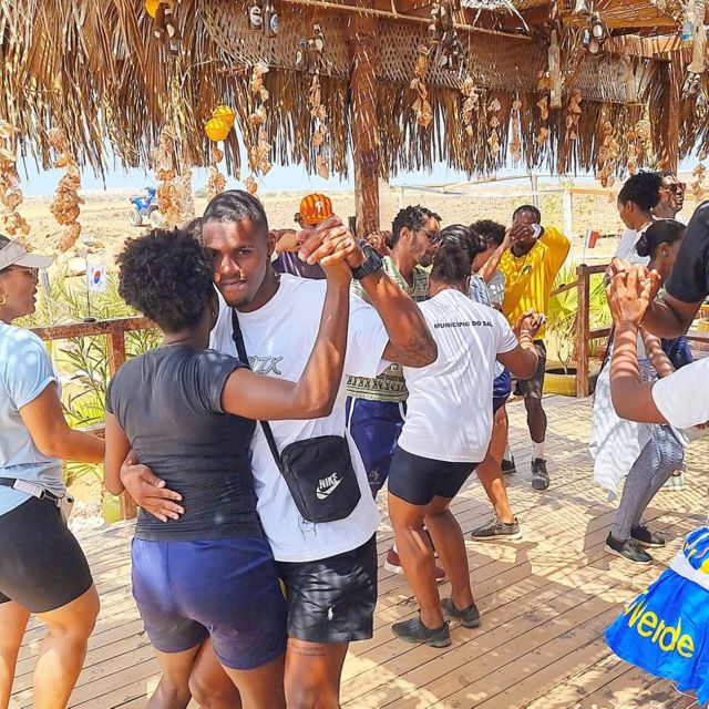 From Santa Maria: Sal island Zipline Experience (Official) - The Post-Zip Cape Verdean Music and Dance Show