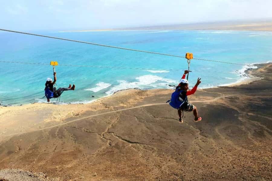 From Santa Maria: Sal island Zipline Experience (Official) - What to Bring, What to Skip, and How to Wear It Comfortably