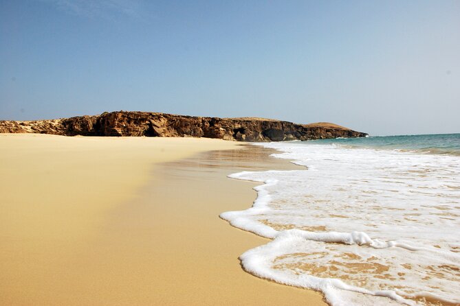 Half Day 4x4 Trip - Dunes, Caves, Santa Monica Beach & Village - Praia da Varandinha caves: walking time, not just driving by