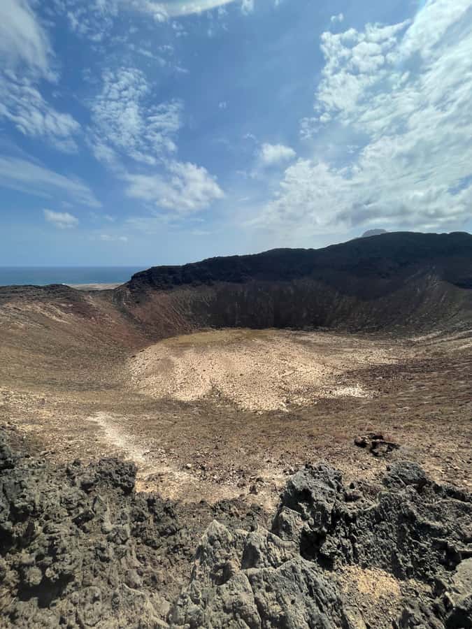 Hike Volcano Viana - Mindelo pickup and the Calhau valley drive