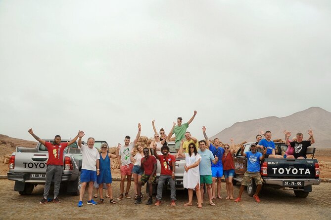 Island Adventure with Shark Experience from Santa Maria - Terra Boa mirage and the school-and-street moments on the way back