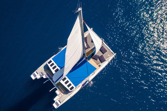 Lounge Catamaran SODADE Half-Day - Murdeira Bay and Monte Leão: the calm-water stop that drives the whole tour