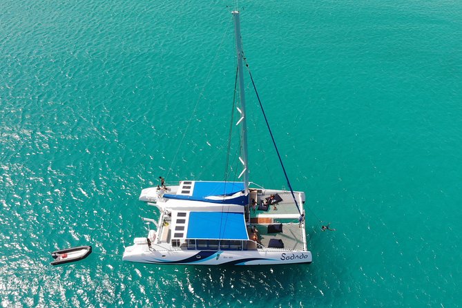 Lounge Catamaran SODADE Half-Day - Swimming and snorkel gear: what you should expect in real conditions