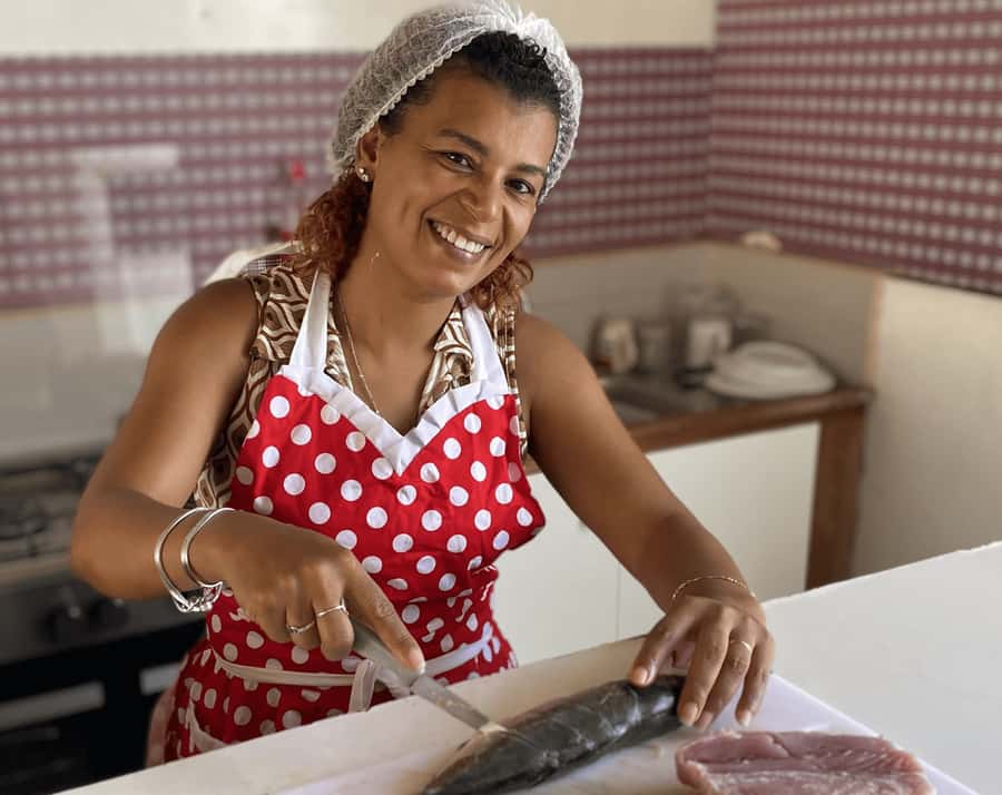 Mindelo: creol cooking with Catia - Catia Sofia Andrade, plus the menu built on what she sees