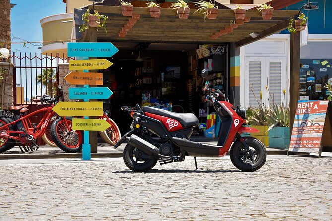 Rent a Scooter in Sal Island - Pick-Up at Georges Vynckier Pier, Santa Maria
