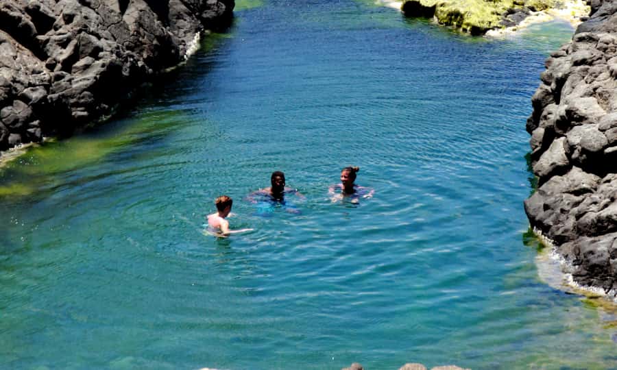 Sal: All inclusive Salt Lake, Natural pools and Shark Bay - Blue Eye and the salt lake, two stops that change the whole mood
