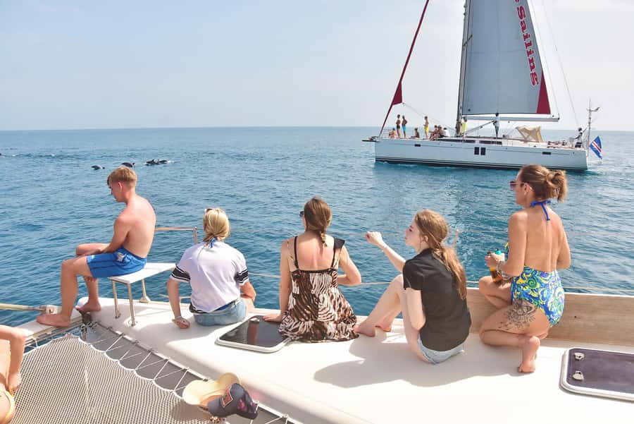 Sal, Cape Verde: Half day on Cuba Libre sailing yacht - Sailing Sal’s west coast for real, desert meets Atlantic wind