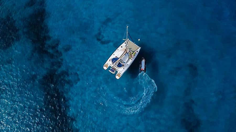 Sal, Cape Verde: Half day on Cuba Libre sailing yacht - Swim and snorkel at the end, what to expect when visibility changes