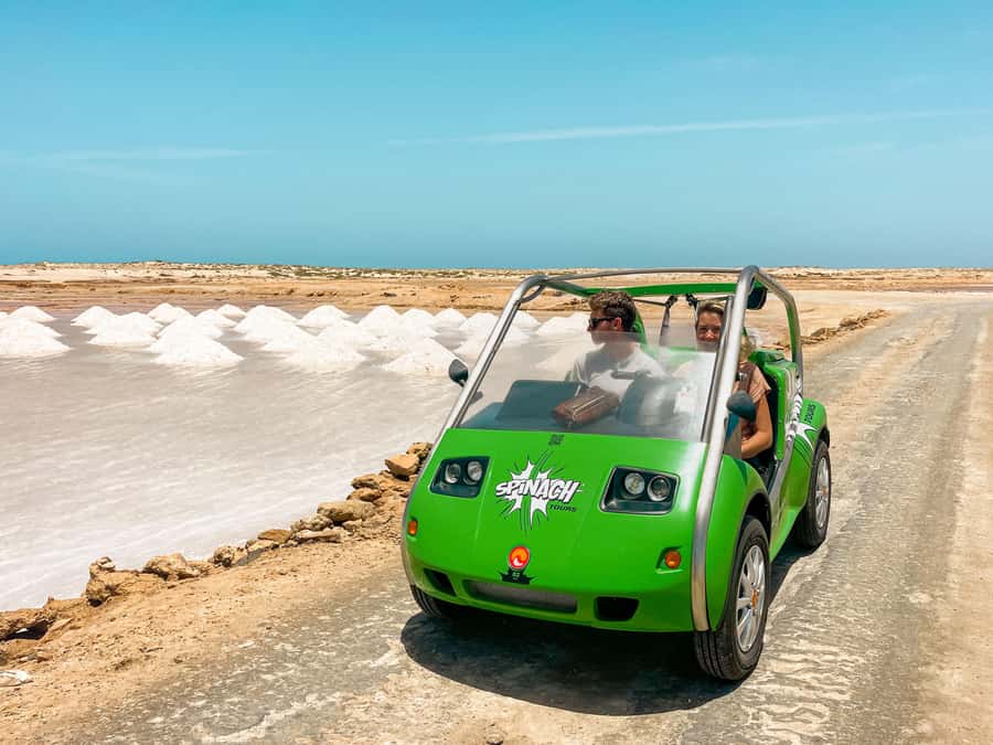 Sal Island: 2 Hour Guided Excursion on a Talking Car - Shell Cemetery Beach: a short stop with big visual impact
