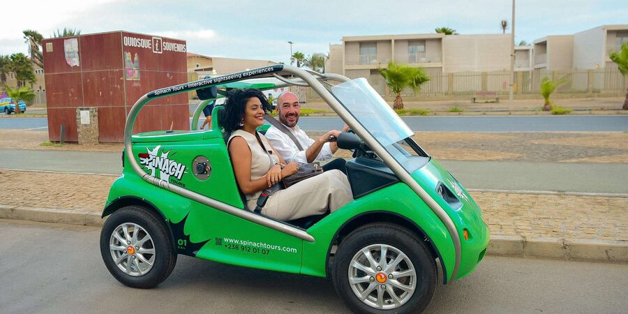 Sal Island: 2 Hour Guided Excursion on a Talking Car - Salina and the salt lakes moment: a memorable photo-and-walk break