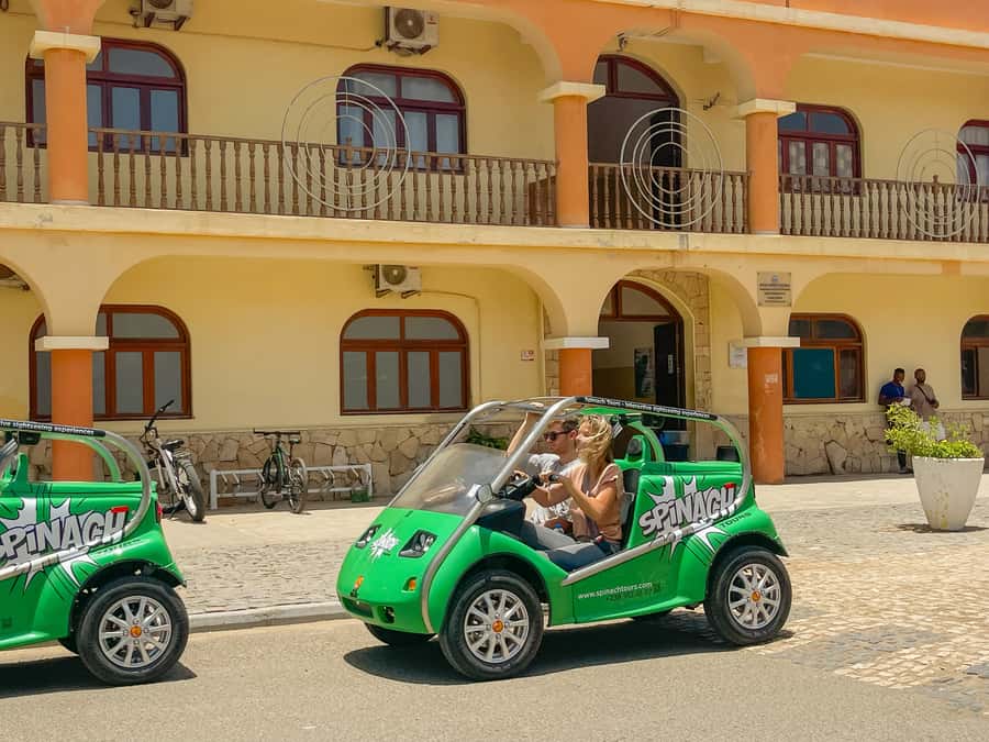 Sal Island: 2 Hour Guided Excursion on a Talking Car - Inside the Spinach: convertible electric, narration, and real guide time