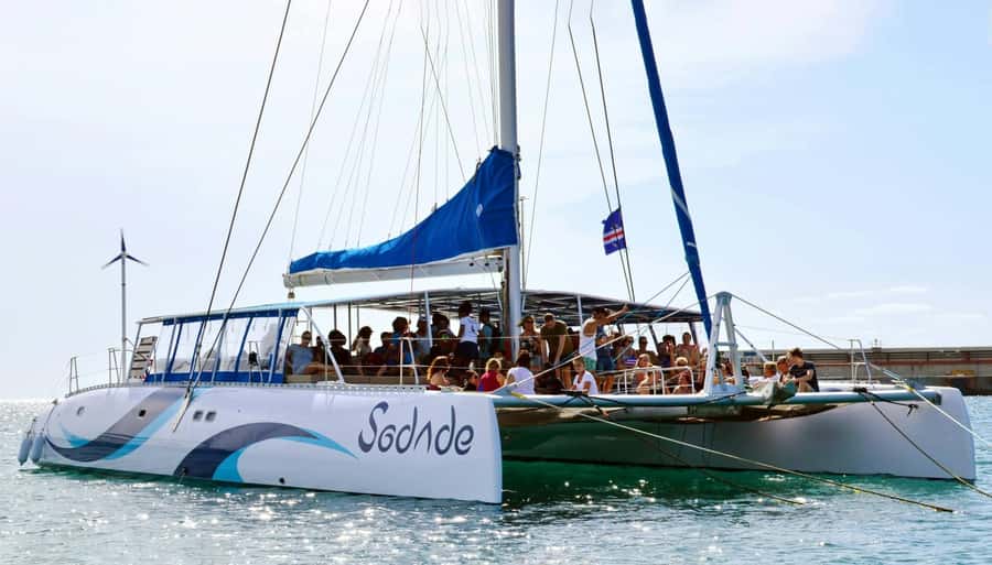 Sal Island Catamaran Cruise with All-inDrinks and Snacks - The Monte Leão Swim Stop, and Why It’s More Than a Photo Moment