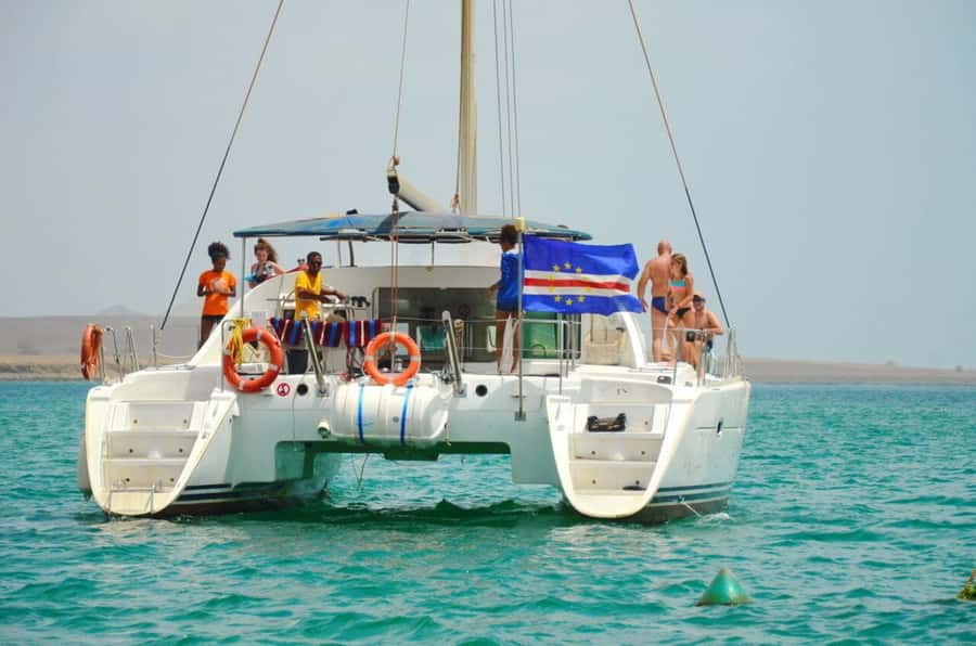 Sal Island: Catamaran cruises on Sal Island - Marine reserve setting with sea turtles and seabirds