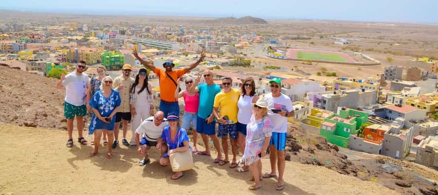 Sal Island tour: Blue Eye, Salt Lake, Sharks w/ Local Guide - Pedra de Lume float: the salt lake experience you will talk about later