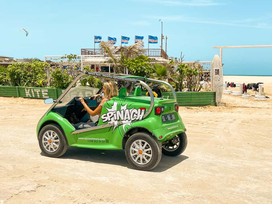 Sal Island: Two Hours Self-Drive Tour around Santa Maria - Electric car + audio guide: fun riding with a few practical notes