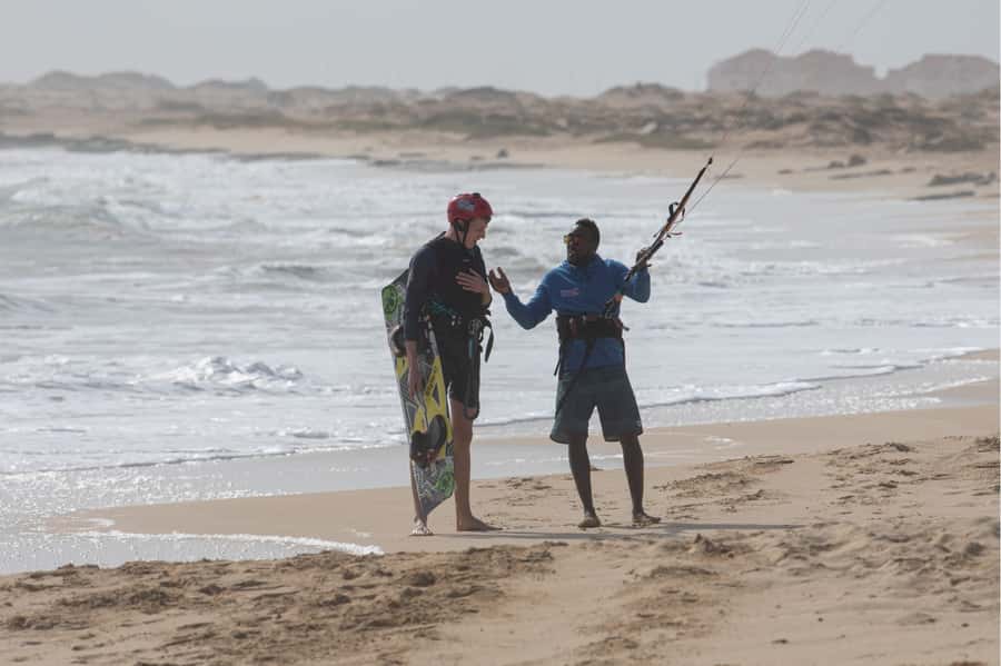 Sal: Kitesurfing Lessons - Wind, waves, and the beginner reality check