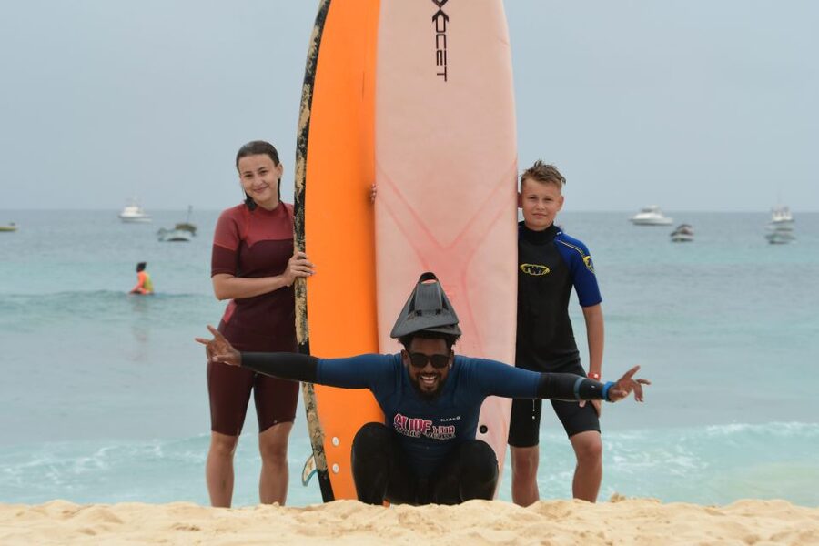 Sal: Surf Lesson - Quick hits on this Sal surf lesson