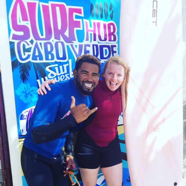 Sal: Surf Lesson - Why Santa Maria Beach works so well for first surf days