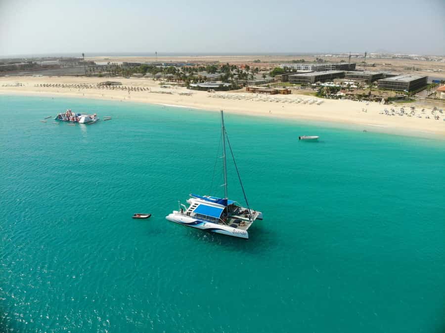 Santa Maria: Sal Island All-inclusive Adults-only Catamaran - Palmeira Pickup and Getting Aboard Without Stress