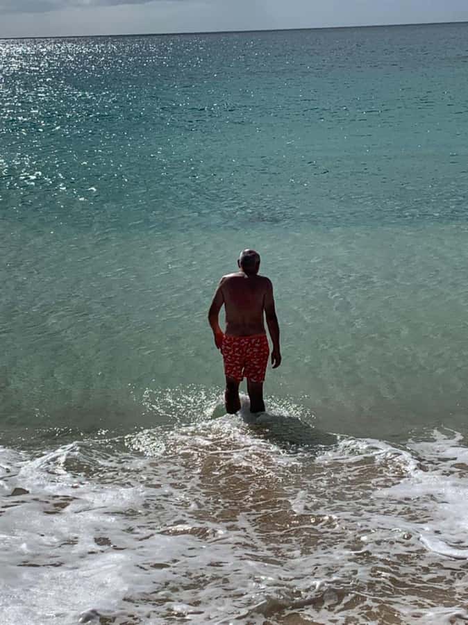 São Vicente Half Day - Baía das Gatas: clear water, calm beaches, and a real swim break