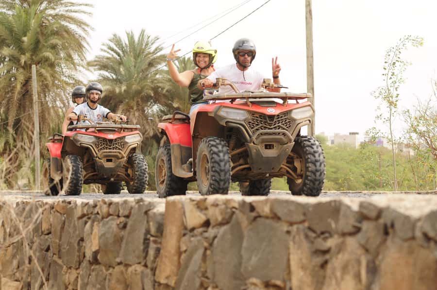 São Vicente: Quad Bike Tour in Mindelo - 4 Hours Adrenaline - Baía das Gatas swim stop: where the water feels worth it