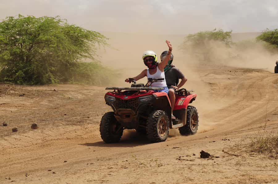 São Vicente: Quad Bike Tour in Mindelo - 4 Hours Adrenaline - Getting set up: helmets, a driver’s license, and what the vibe is like