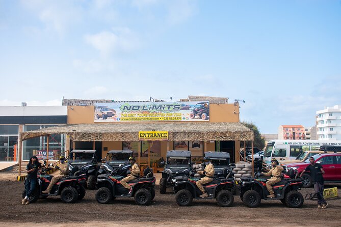South of Boa Vista Adventure Explore the Desert by Quad - Chamine of Praia de Chaves: the ocean landmark start