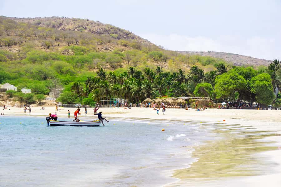 Tarrafal Bay Boat Trip and Beach Day - Tarrafal Beach: clear water, white sand, and real downtime