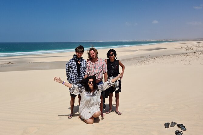 Tours in Boa Vista island - Stop 4: Santa Monica beach, the longest and best swimming stretch